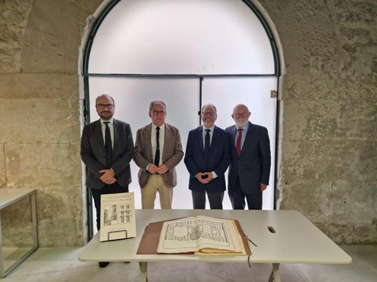 Gaspar Peral, Emilio Vicedo, Carlos Company y Manuel Desantes.