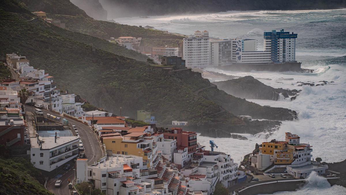 Imagen de la costa de Tacoronte