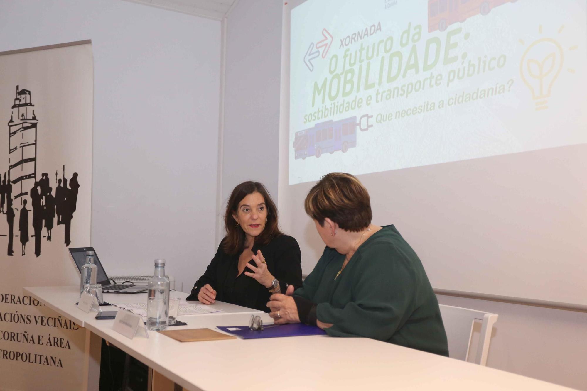 Jornada 'O futuro da mobilidade: sostenibilidade e transporte público' en A Coruña