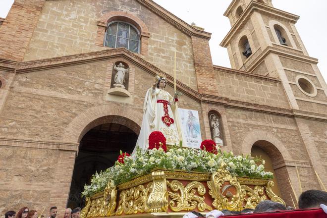 Aquí están las imágenes de la Procesión de Las Palmas de Domingo de Ramos en Torrevieja (Semana Santa 2025)