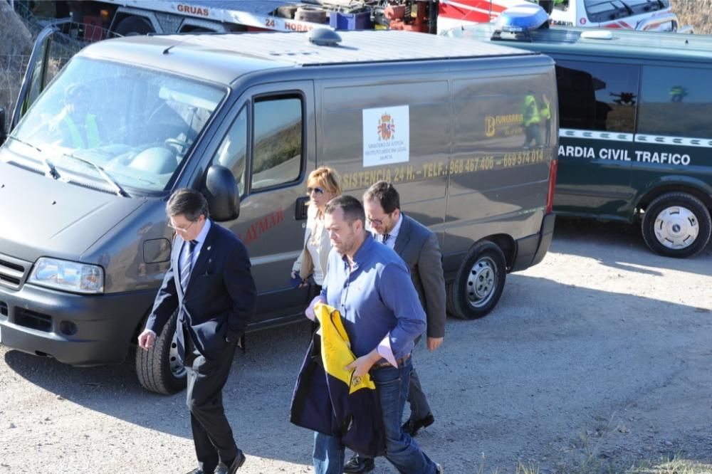 Grave accidente en la autovía Lorca-Águilas