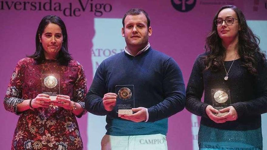 La Universidad de Vigo premia a la luchadora Noelia Lalín