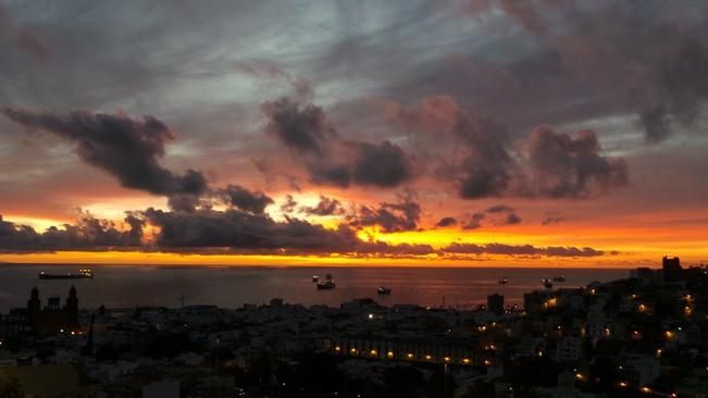 Tiempo en Las Palmas de Gran Canaria (01/12/16)