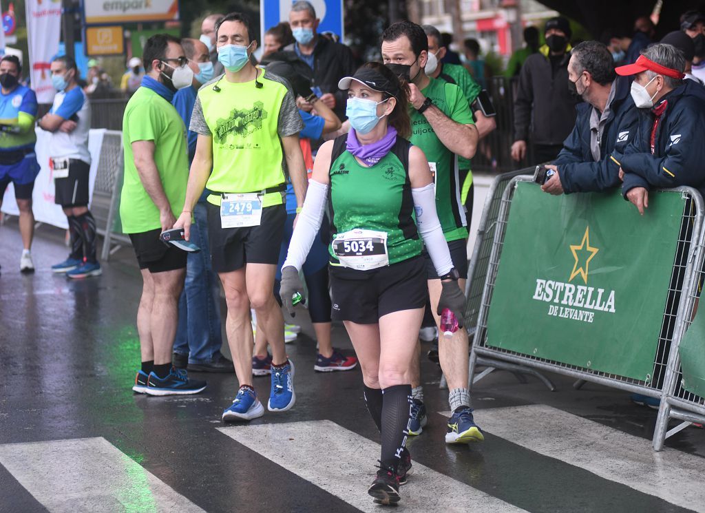 Así fue la salida de la maratón y la media maratón de Murcia