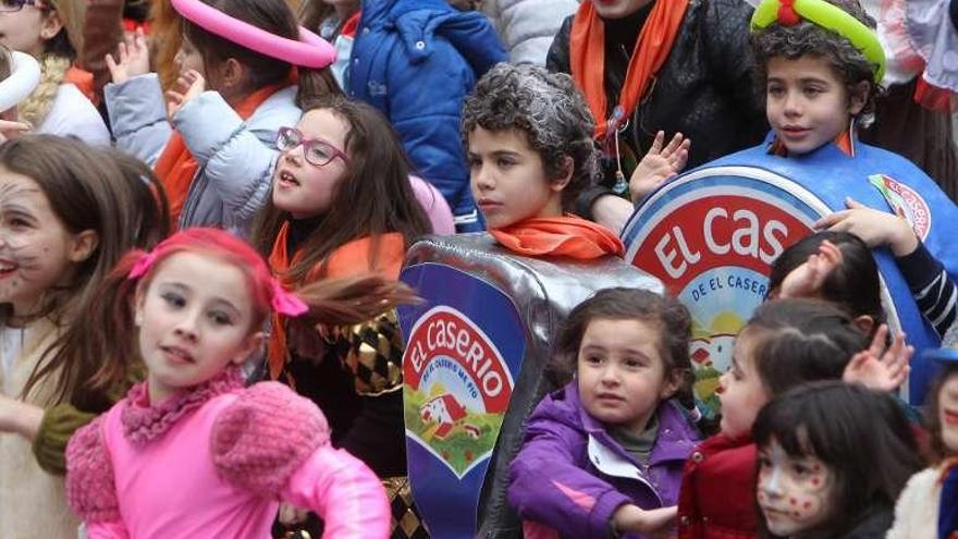 Entroido infantil en Ourense, en una edición anterior. // J. Regal