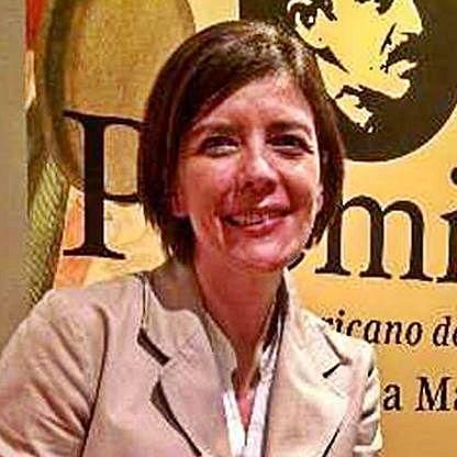 A escritora Magela Baudoin (1973).