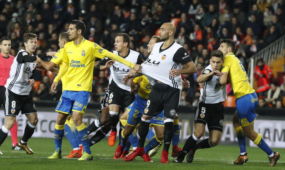 Valencia - Las Palmas, en imágenes