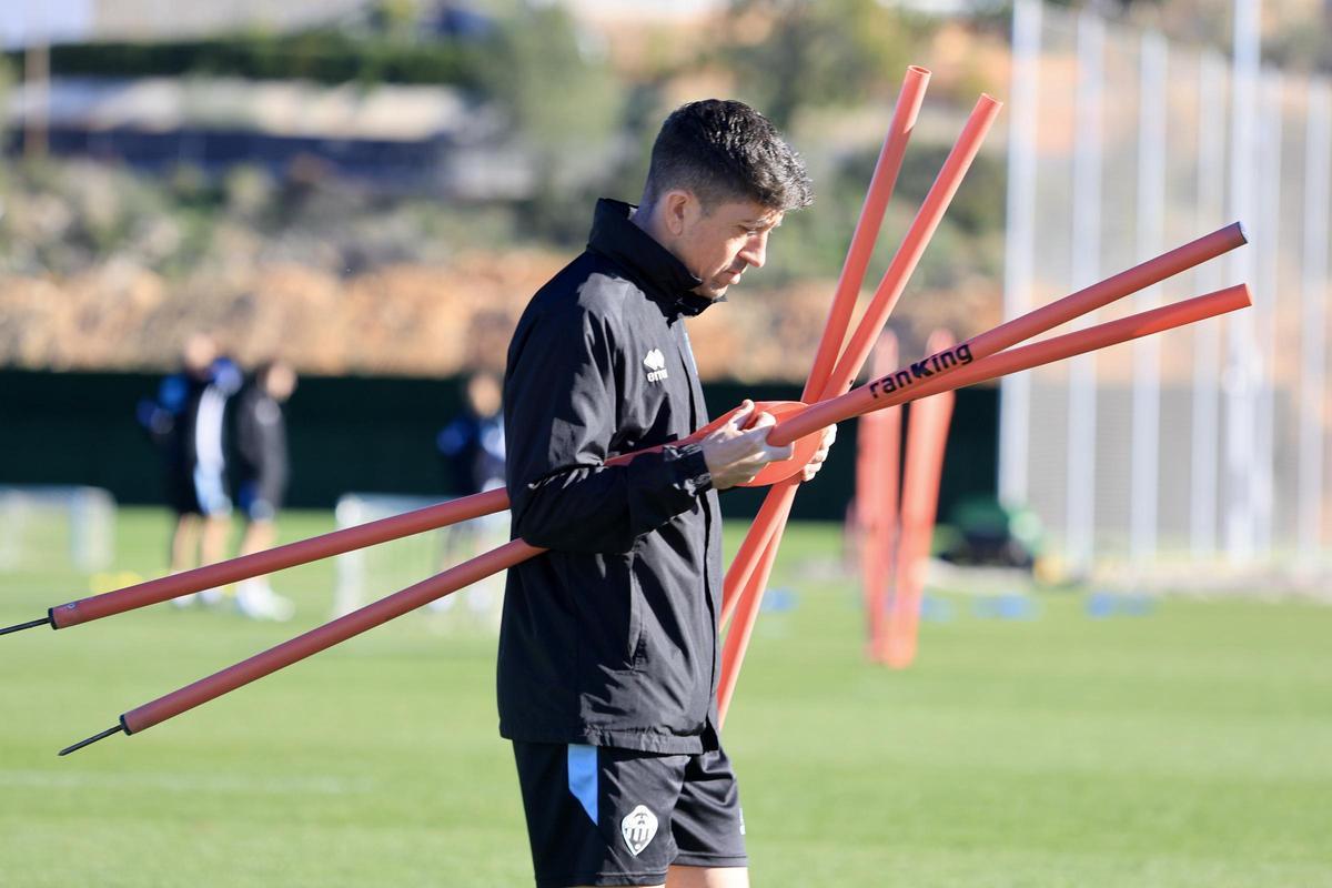 Así ha sido el penúltimo entrenamiento del Castellón antes de visitar al Valladolid