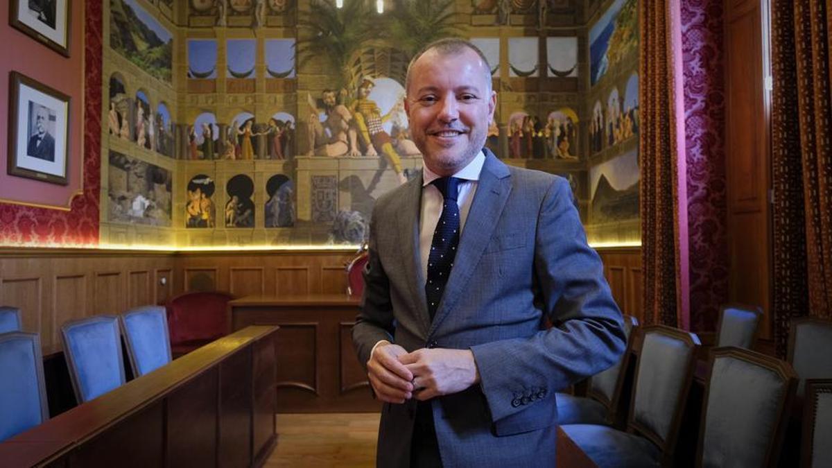 Teodoro Sosa consejero de Presidencia y Movilidad Sostenible del Cabildo de Gran Canaria.