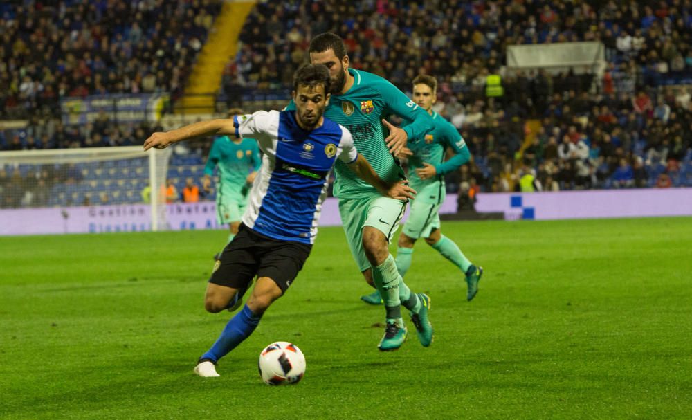 El Hércules llega vivo al Camp Nou