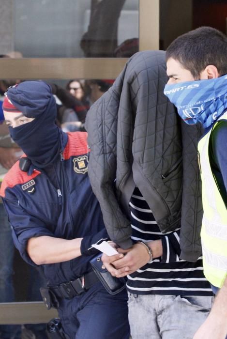 Escorcoll dels domicilis dels detinguts per la mort de Jordi Comas