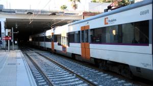 Un convoy de Rodalies Renfe