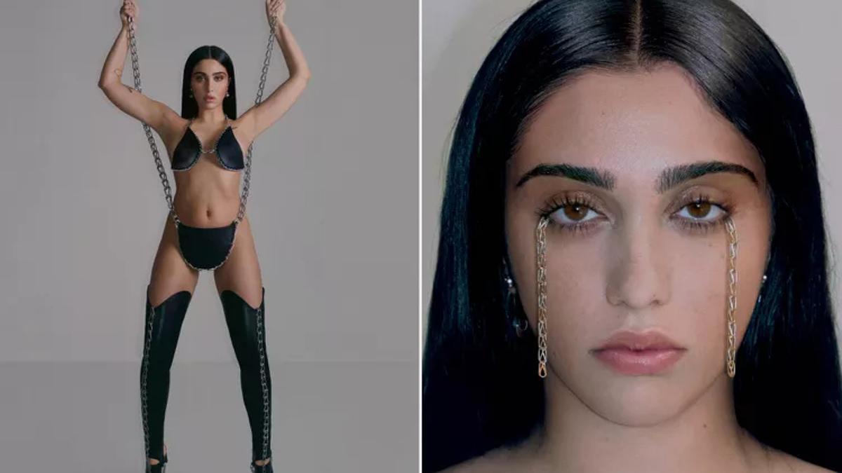 Lourdes Leon, en la nueva campaña de la firma Dion Lee