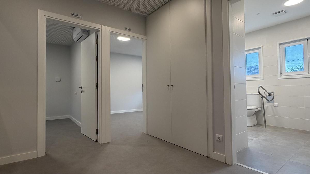 Dependencias interiores de la vivienda social.