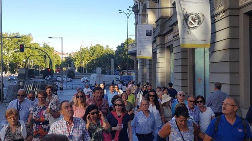 80 pensionistas, a madrid, zaragoza y barcelona