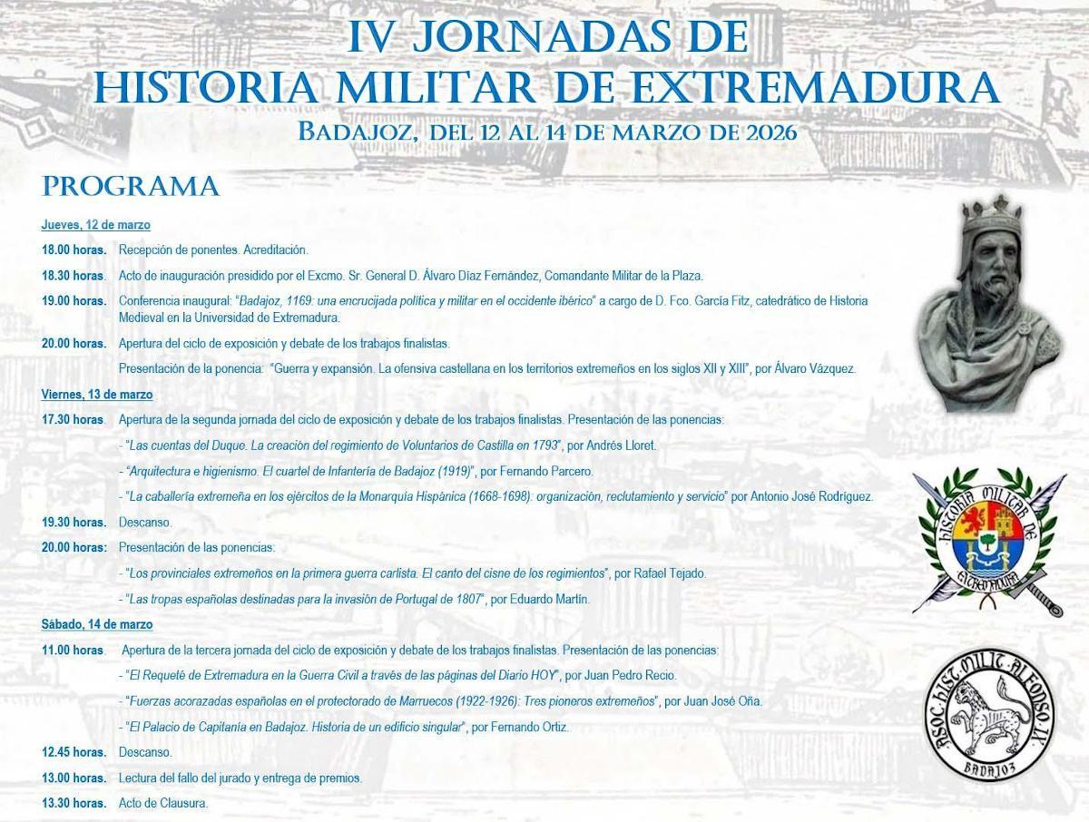 El programa de las jornadas.