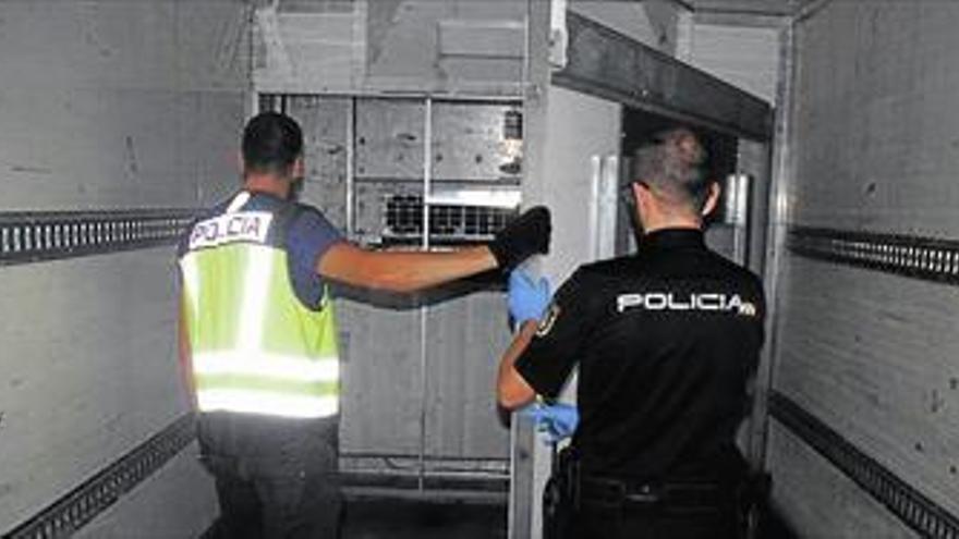 22 detenidos con 840 kilos de hachís en una macrooperación en Castellón