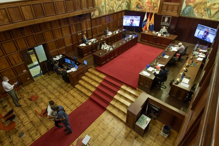 Pleno del Cabildo grancanario (05/07/2021)