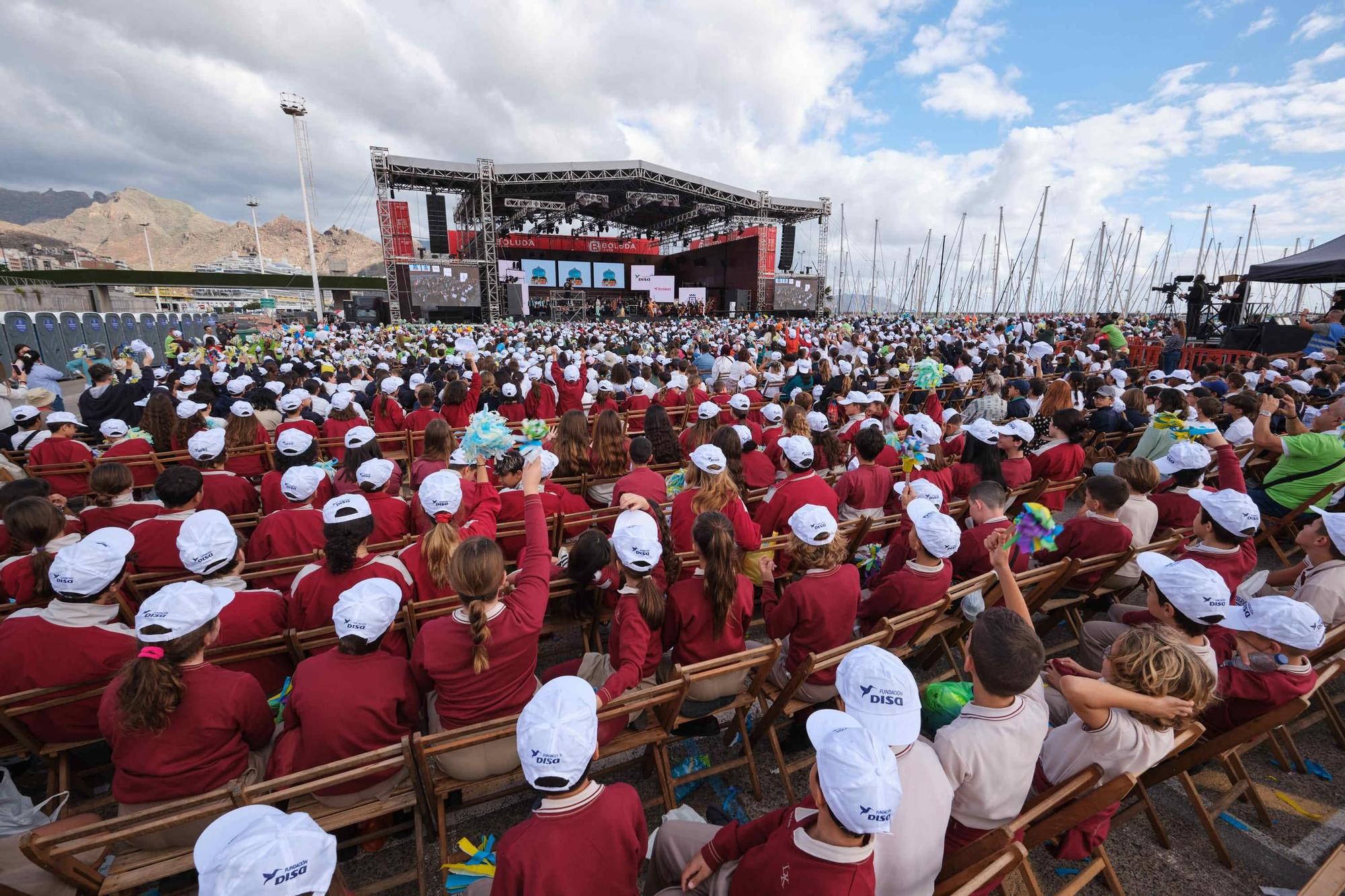 Concierto para escolares en el Puerto de Santa Cruz