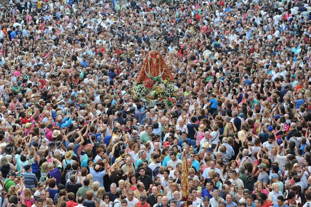 Romería de la Virgen de la Fuensanta: Salida de la