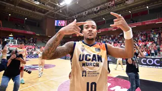 Troy Caupain, el base del UCAM que estuvo en la agenda del Unicaja