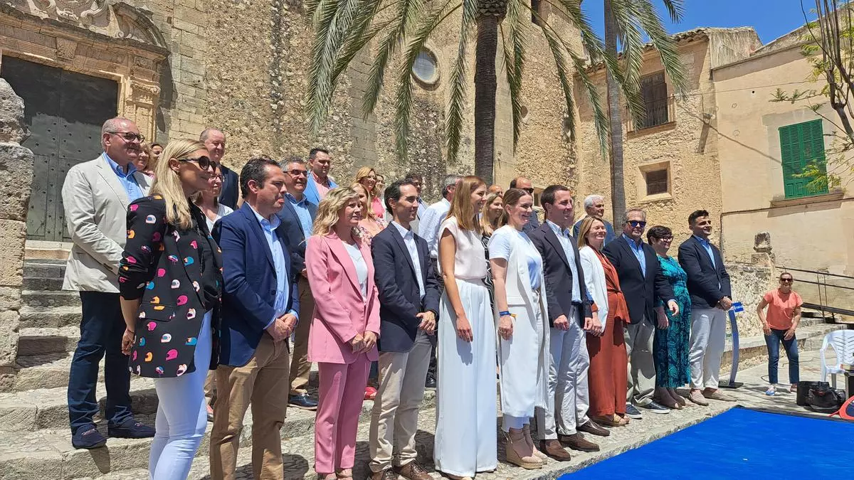 El PP presenta sus candidatos al Consell de Mallorca en Montuïri