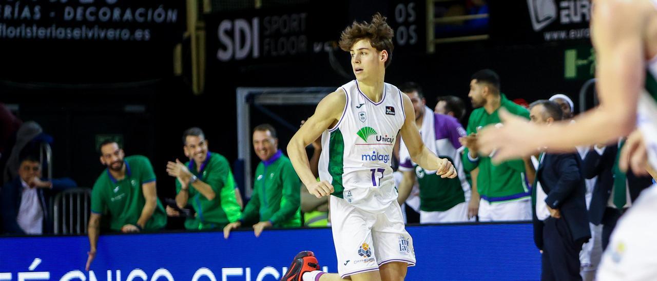 Mario Saint-Supéry fue el que anotó el punto 117 del Unicaja.