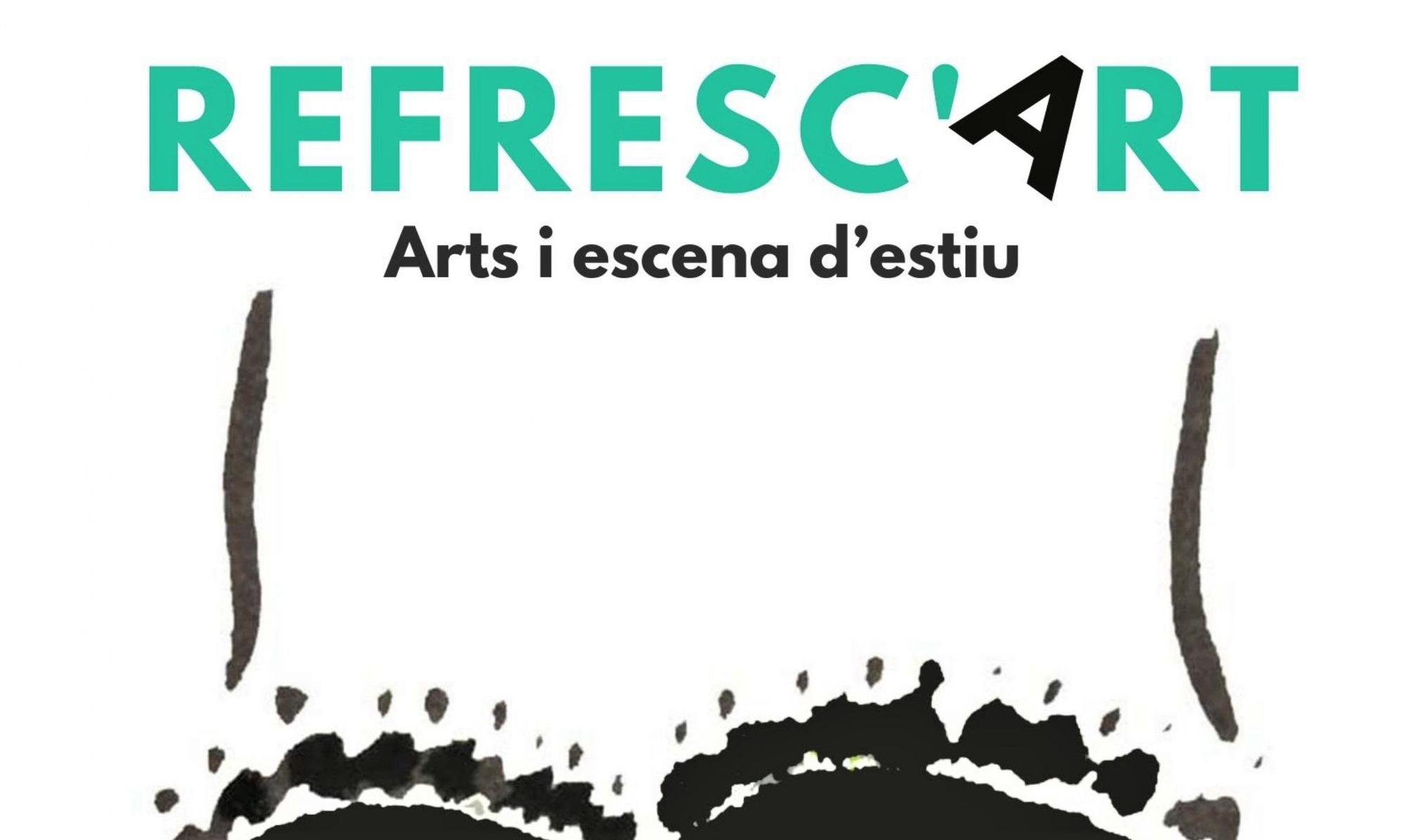 Cartel del programa ‘Refresc'Art’ de Mollet del Vallès.