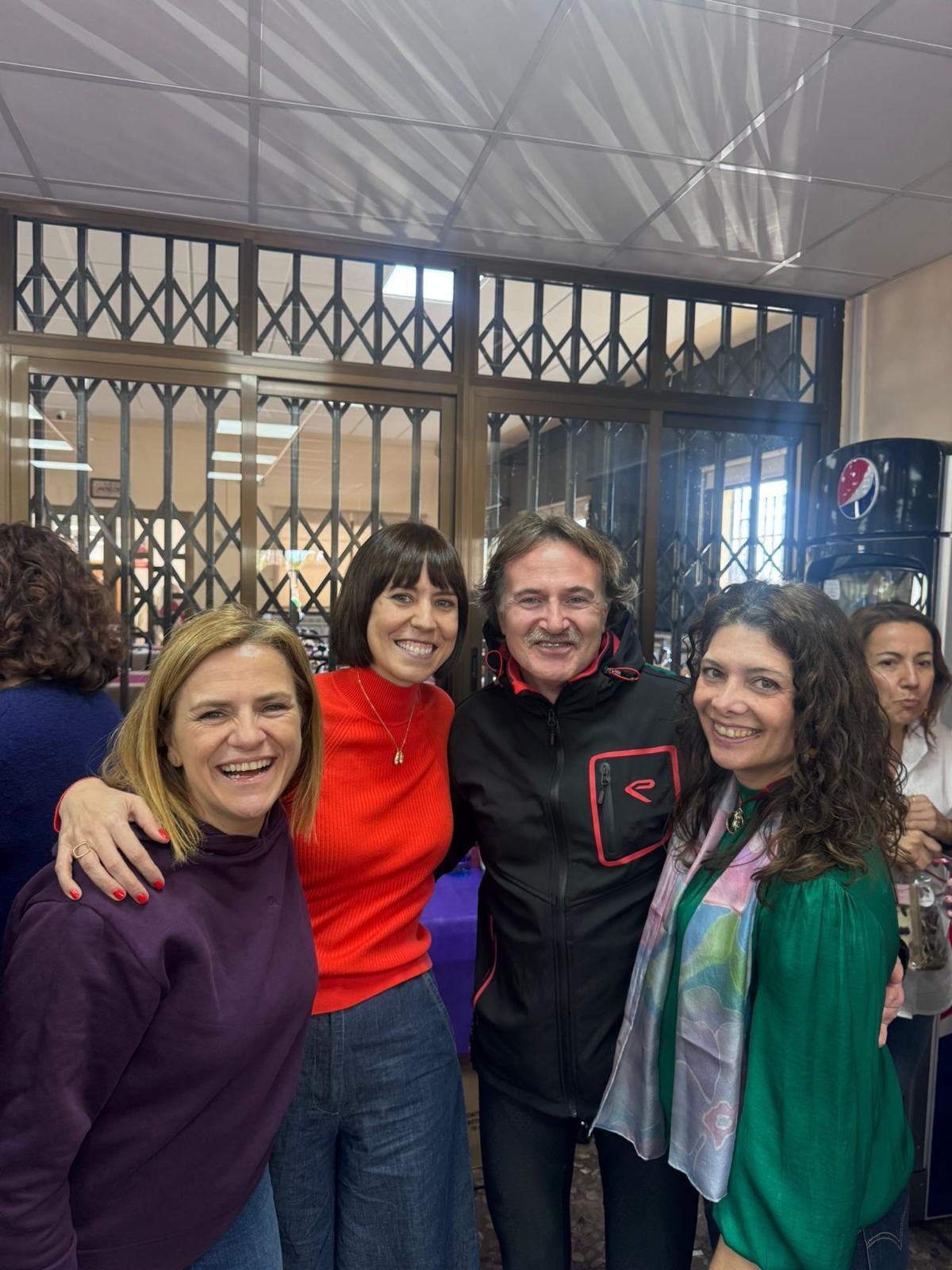 Diana Morant acude al almuerzo con Dones Esmorzadores en Torrent