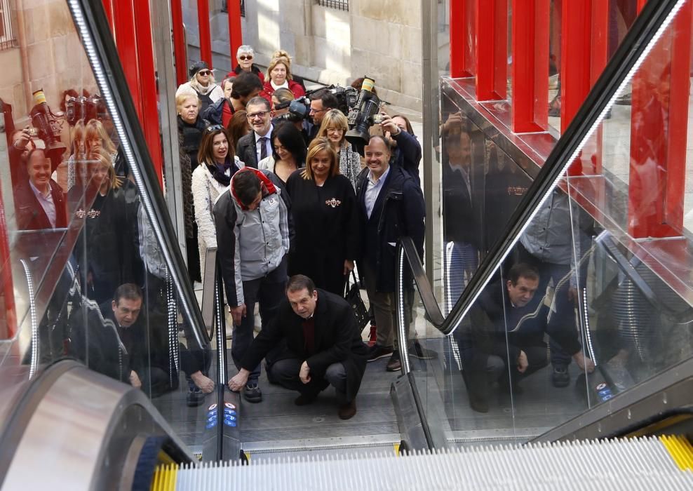 Inaugurada la escalera de la II República