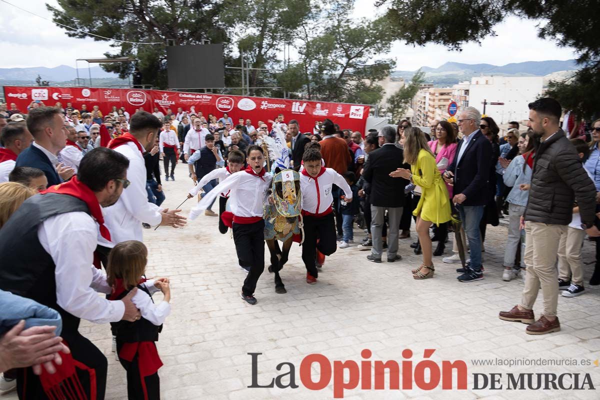 Desfile infantil en las Fiestas de Caravaca (Bando Caballos del Vino)