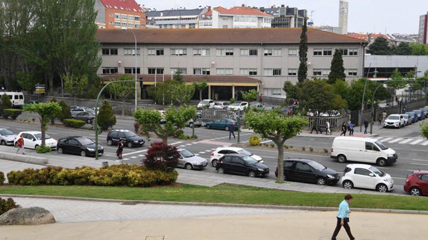 Colegio San Francisco Javier de A Coruña, donde estudiaba el menor asesinado.