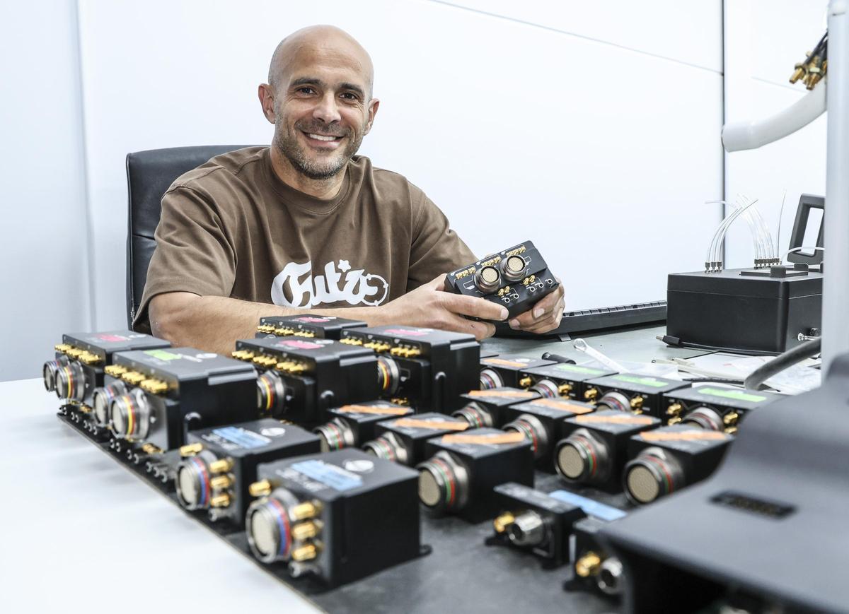 El CEO de Embention, David Benavente.