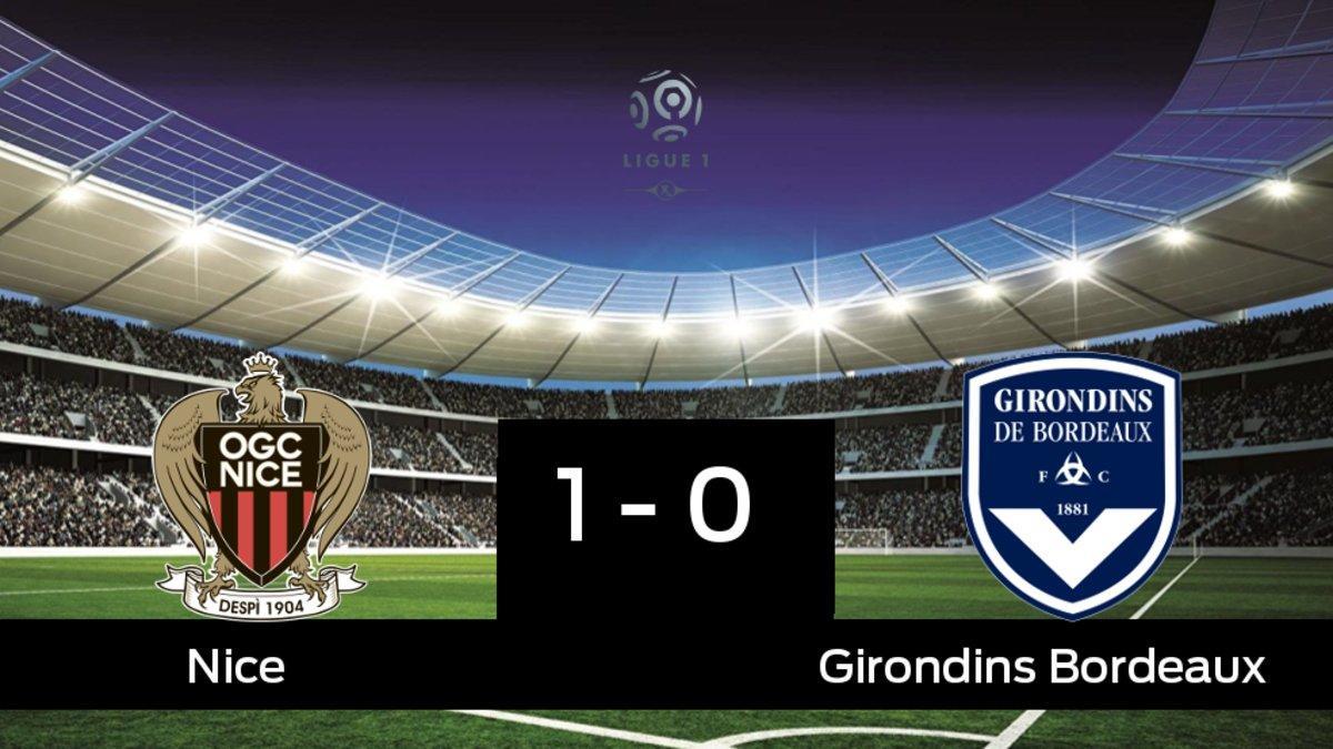 El Nice derrotó al Girondins Bordeaux por 1-0