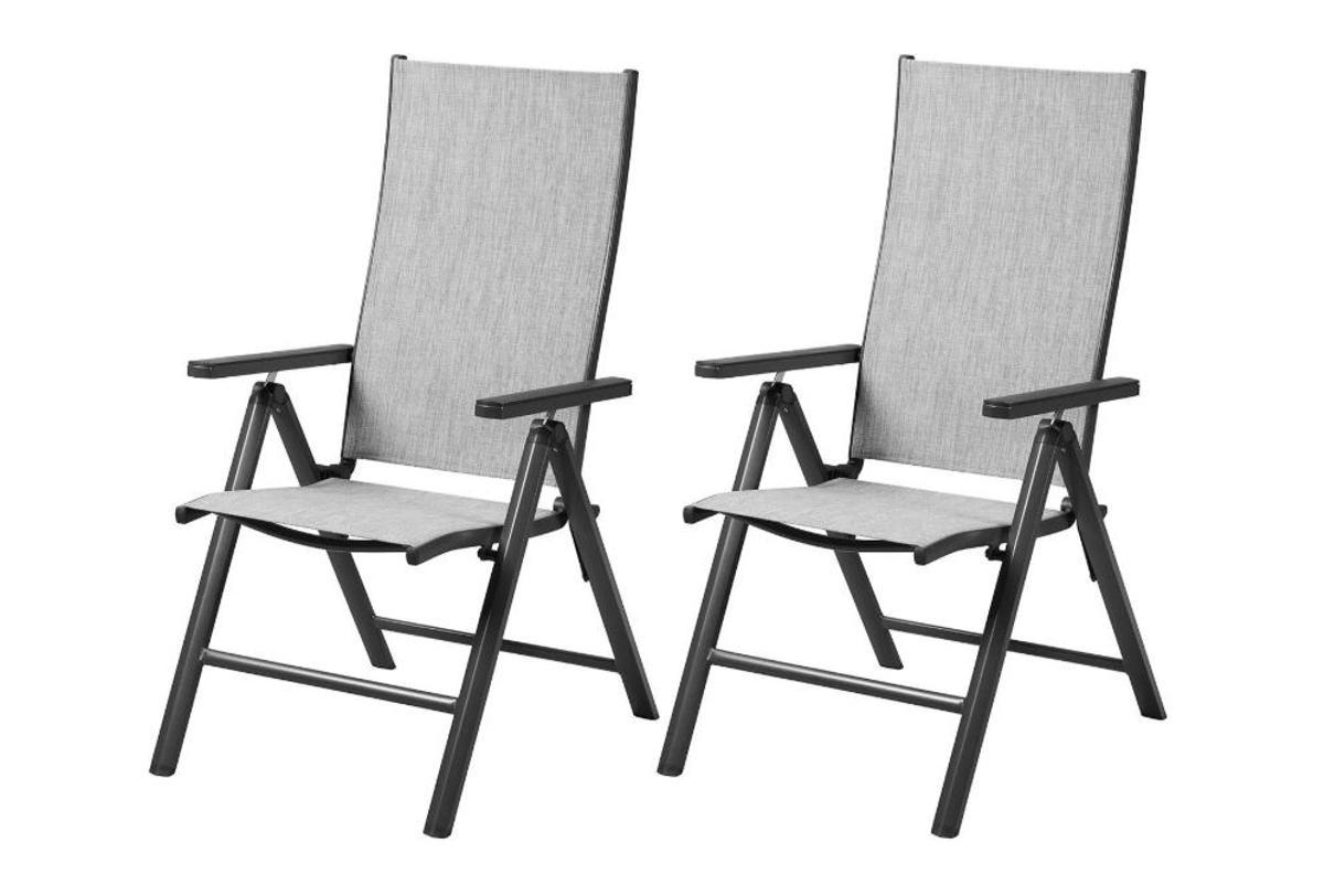 Mañana se esperan colas kilométricas en Lidl para conseguir el pack de sillones plegables de aluminio para jardín más barato del mercado: reclinable, se puede fijar en 7 posiciones diferentes