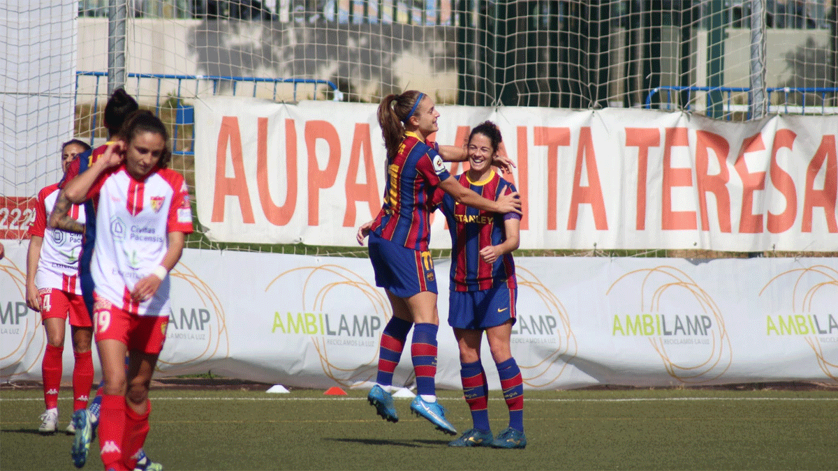 El Barça suma otro triunfo ante el Santa Teresa
