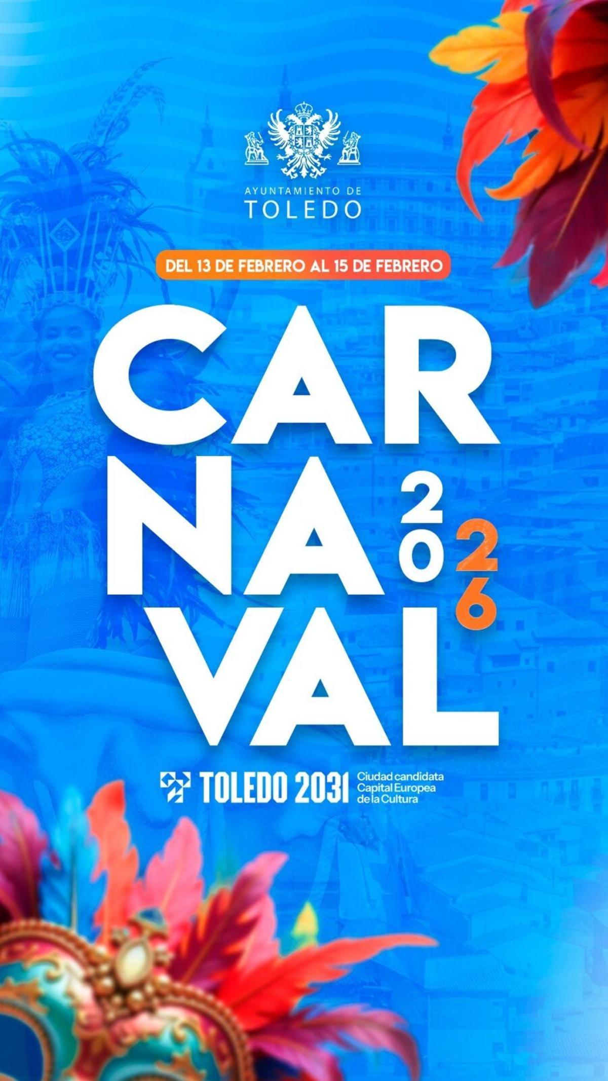 Cartel Carnaval 2026 Toledo