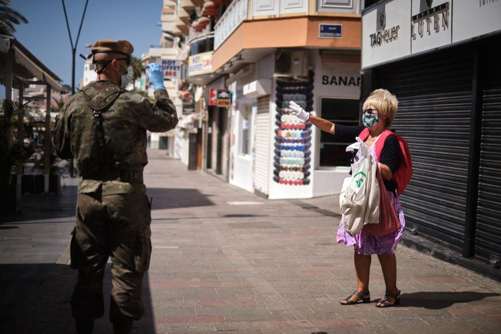 El Sur de Tenerife, sin actividad