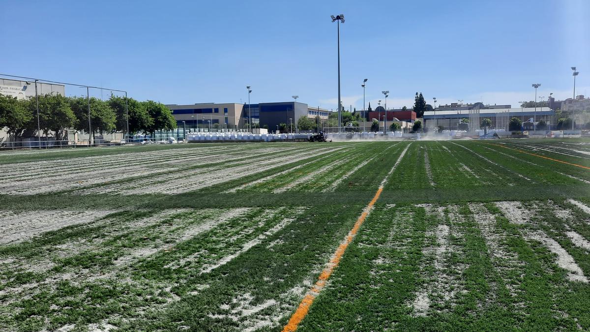 Campo de fútbol de Benetússer.