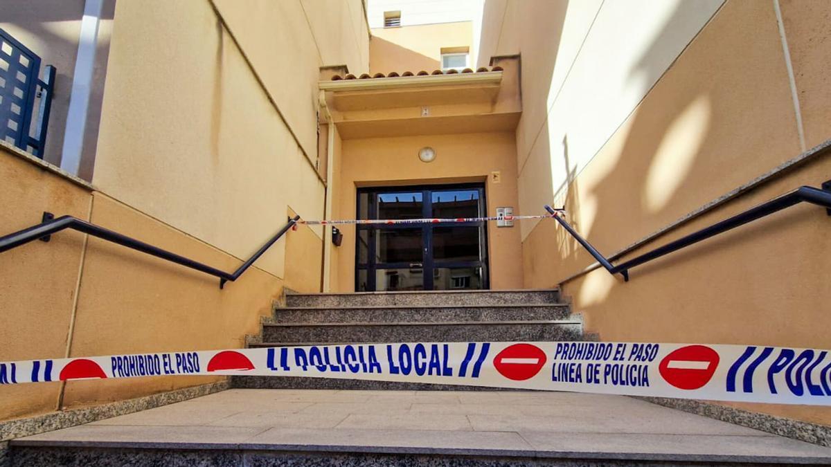 Imágenes del barrio granadino de Las Gabias, desalojado en algunas zonas precintado a raíz de los nuevos terremotos.