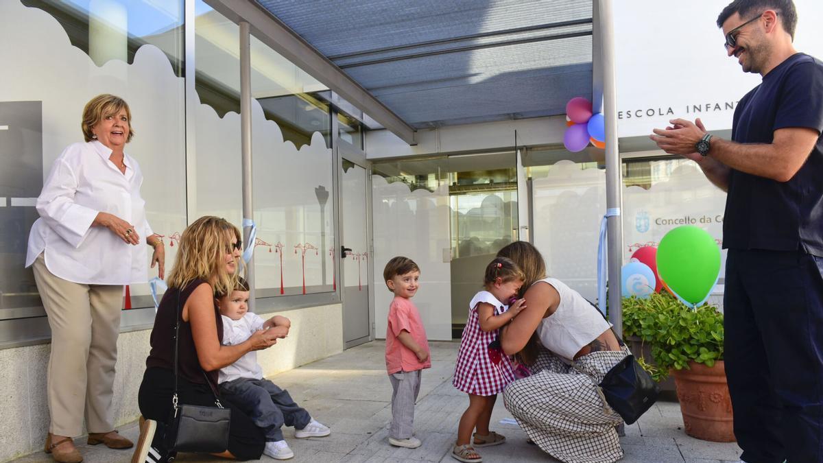 Monte Alto, en A Coruña, inaugura su nueva Escuela Infantil Municipal para la vuelta al cole con casi 500 alumnos