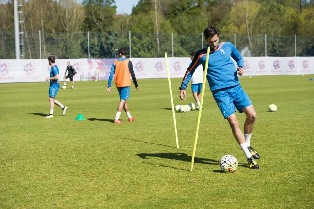 Entrenamiento del Real Oviedo