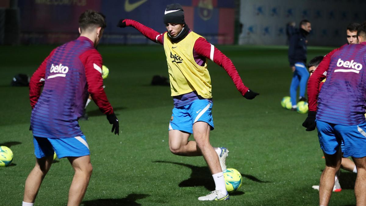 El Barça entrena pensando en el Betis