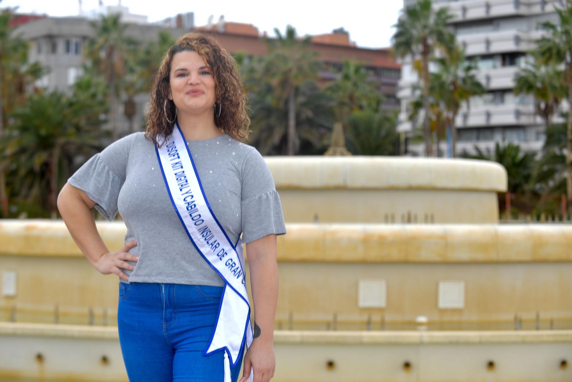 Candidata a Reina del Carnaval de Las Palmas de Gran Canaria: Yliana Arteaga Medina