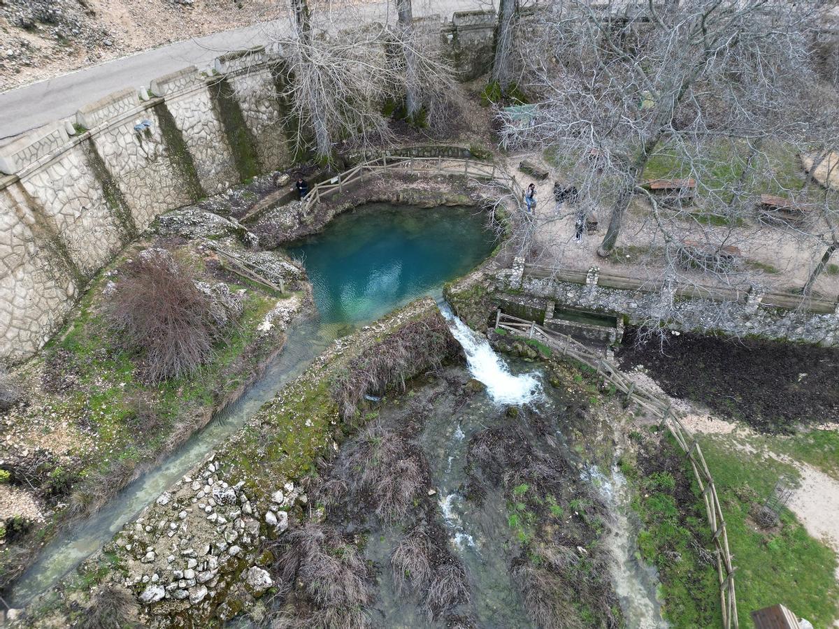 Nacimiento del río Segura en el municipio Santiago-Pontones (Jaén).