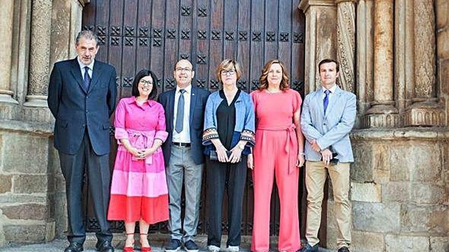 El Grupo Municipal del Partido Popular antes del Pleno de constitución de la nueva Corporación.