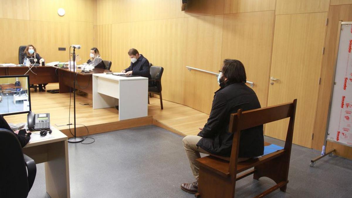 El juicio se celebró este martes en el Penal 2 de Ourense. // IÑAKI OSORIO