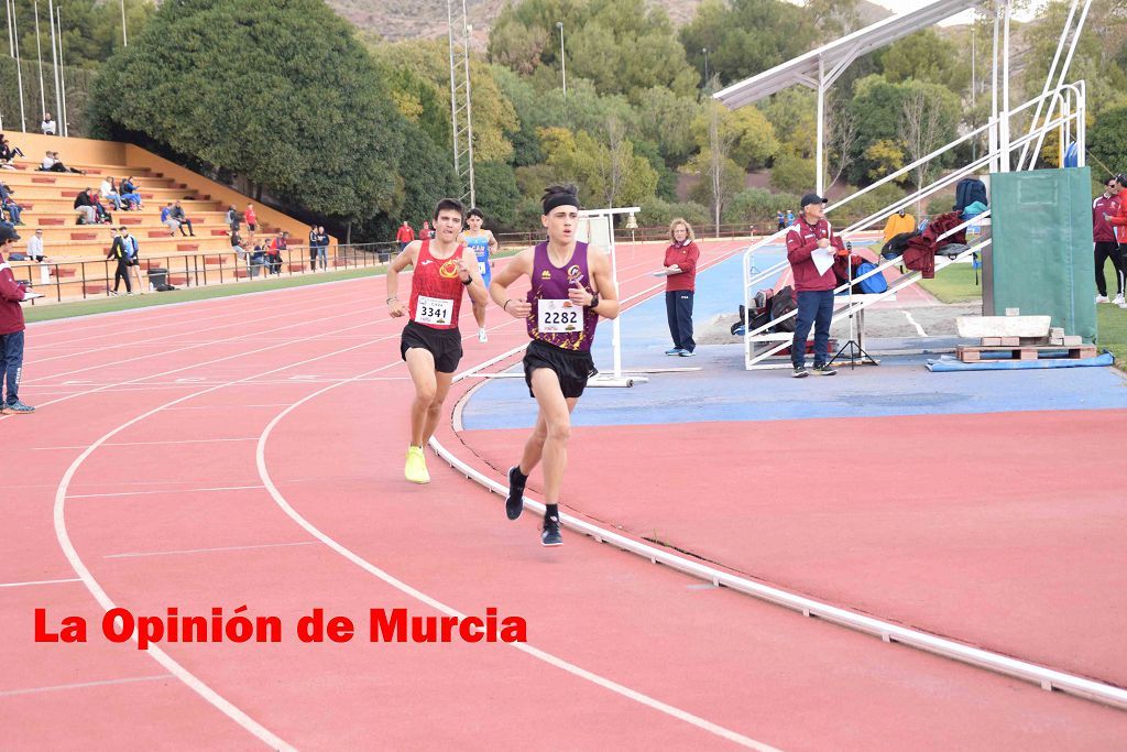 Regional absoluto y sub-23 de atletismo en Lorca