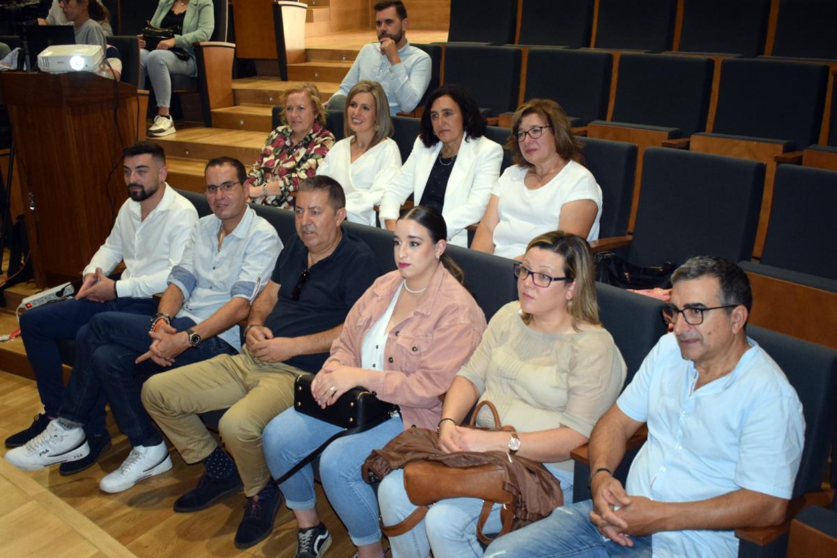 Un momento de la clausura del taller de empleo.