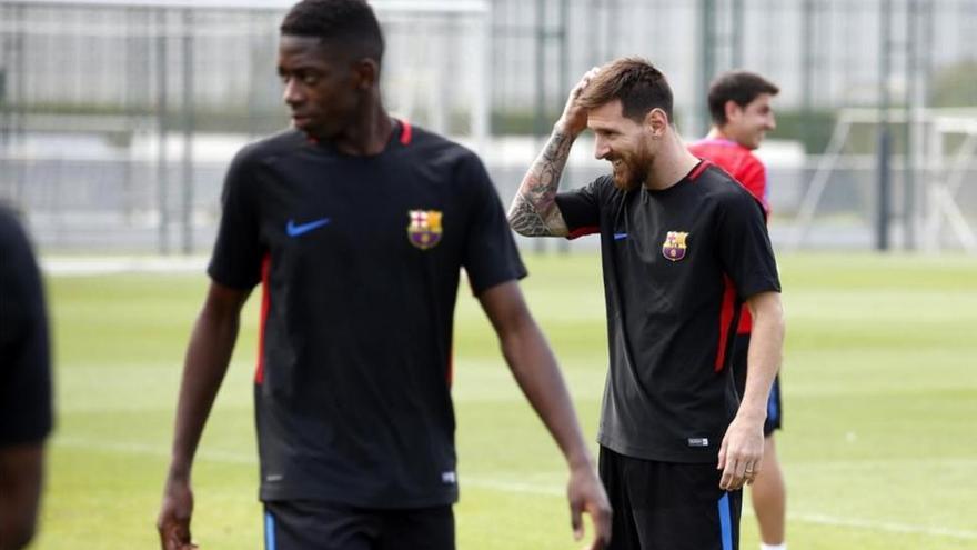 Dembélé descubre el Barça